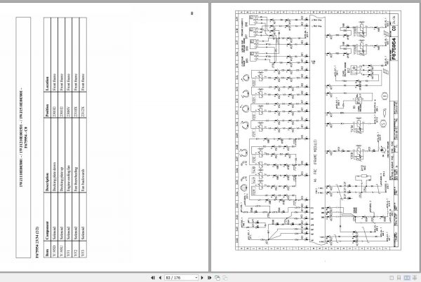 John Deere Forwarder CTL 1110E 1210E 1510E Tier 4 F684960 Electric Schematic 2015 2