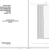 John Deere Harverster 1270E 1470E F075839 A0 Electric Schematic 2008 ES 1
