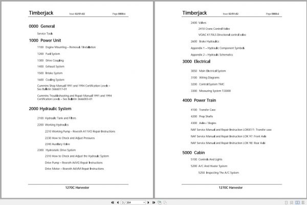 John Deere Harvester 1263 Workshop Manual TM1962 2