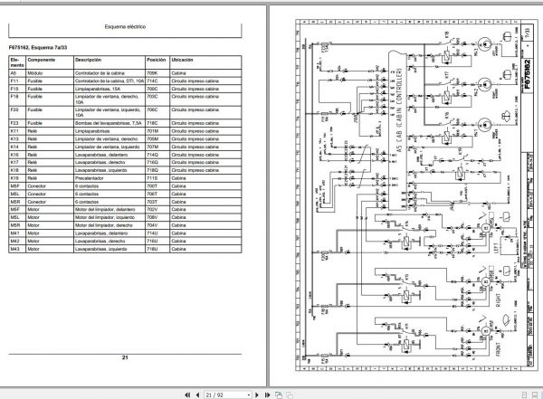 John Deere Harvester 1270E 1470E IT4 T3 S2F678728 A0 Electric Schematic 2008 ES 2