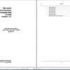 John Deere Harvester 1270E F075960 G1 Hydraulic Schematic 2008 1
