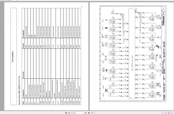 John Deere Harvester Head H754 F690822 A0 Electric Diagram 2015 PT 2