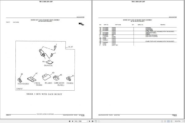 John Deere Hydraulic Excavator 330LCR Technical Manual TM 5 3505 281 24P 2000 3