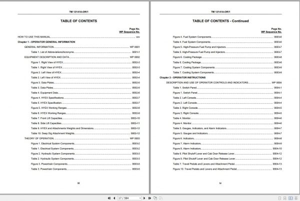 John Deere Hydraulic Excavator HYEX 250GR Operator Manual TM12141AOR1 2014 2