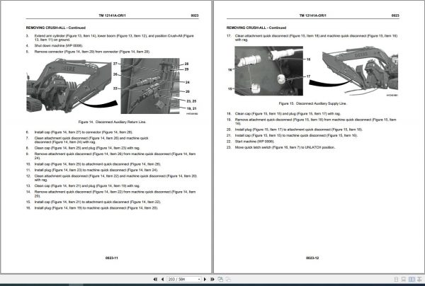 John Deere Hydraulic Excavator HYEX 250GR Operator Manual TM12141AOR1 2014 3