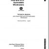 John Deere Hydrosatic Windrowers 2250 2270 Technical Manual TM1078 1