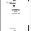 John Deere Hydrostatic Drive Windrower 2280 Technical Manual TM1179 1
