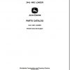 John Deere Loader 244J 4WD Parts Catalog PC9370 2006 1