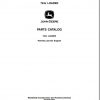 John Deere Loader 724J Parts Catalog PC9155 2007 1 1