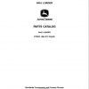 John Deere Loader 844J Parts Catalog PC9391 2007 1 1