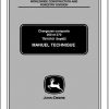 John Deere Loaders 260 270 Technical Manual TM10161 FR 1