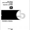 John Deere Loaders 444D 544D 644D Operation and Test Technical Manual TM1341 1