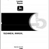 John Deere Loaders 444D 544D 644D Repair Technical Manual TM1341 1
