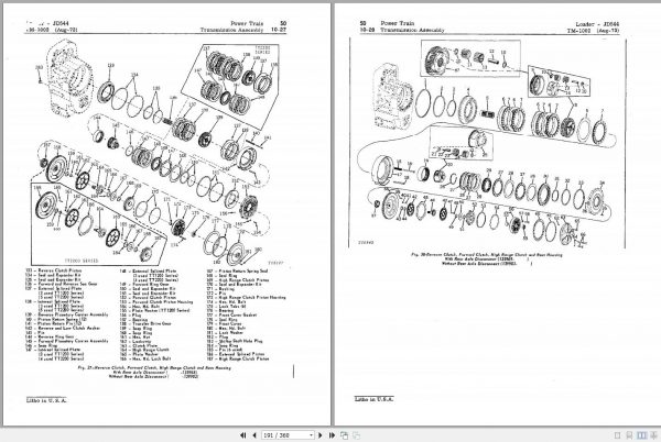 John Deere Loaders JD544 JD544 A Technical Manual TM1002 3