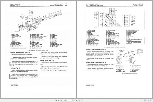 John Deere Loaders JD544B Technical Manual TM1094 3
