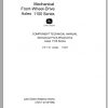 John Deere Mechanical Front Wheel Drive Axles 1100 Series Technical Manual CTM17 1