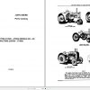 John Deere Model A Tractor 410000 476999 Models AR AO Tractors 250000 271999 Parts Catalog PC674 1