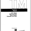 John Deere Motor Grader 670A 672A Operation and Test Technical Manual TM1188 1