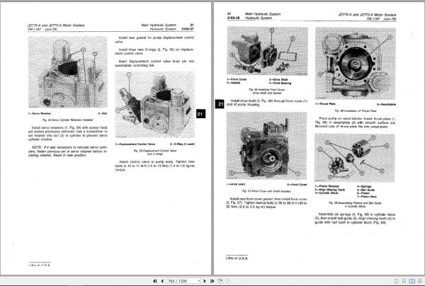 John Deere Motor Grader 770A 770AH 772A 772AH Technical Manual TM1361 3