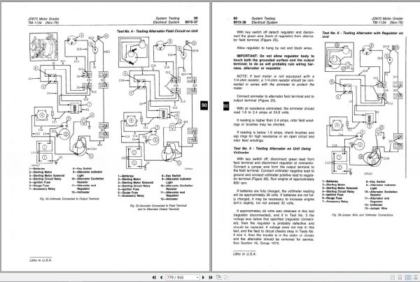 John Deere Motor Grader JD670 Technical Manual TM1134 3