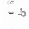 John Deere Motor Grader JD770 Technical Manual TM1123 1