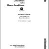 John Deere Mower Conditioner 1214 Technical Manual TM1132 1