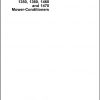 John Deere Mower Conditioner 1350 1360 1460 1470 Technical Manual TM3268 1