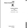 John Deere Mower Conditioner 1380 Technical Manual TM1204 1