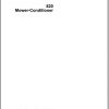John Deere Mower Conditioner 820 Technical Manual TM1547 1
