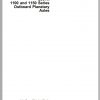 John Deere Outboard Planetary Axles 2561R 1100 1150 Series Technical Manual CTM44 1