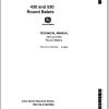 John Deere Round Baler 430 530 Technical Manual TM1276 1