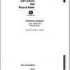 John Deere Round Baler 500 Technical Manual TM1140 1