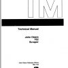 John Deere Scrapers 762 Technical Manual TM1135 1