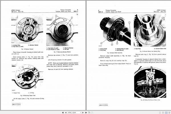 John Deere Scrapers JD862 Technical Manual TM1212 3