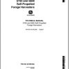 John Deere Self Propellerd Forage Harvesters 5470 5820 Technical Manual TM1244 1