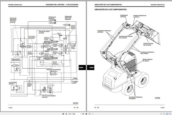 John Deere Skid Steer Loader 280 Technical Manual TM10163 PT 3