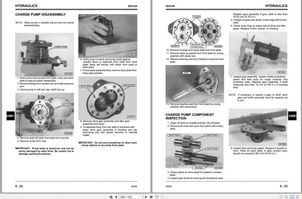 John Deere Skid Steer Loader 4475 5575 6675 7775 Technical Manual TM1553 2