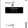 John Deere Skid Steer Loader 70 Technical Manual TM1072 1