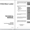 John Deere Skid Steer Loader 8875 Technical Manual TM1566 1
