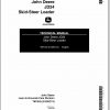 John Deere Skid Steer Loader JD24 Technical Manual TM1042 1
