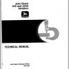 John Deere Skidders 540 540A Technical Manual TM1003 1