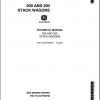 John Deere Stack Wagons 200 300 Technical Manual TM1110 1