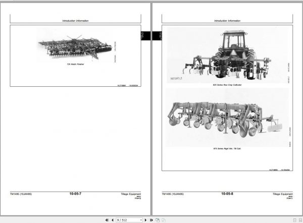 John Deere Tillage Equipment Technical Manual TM1495 2