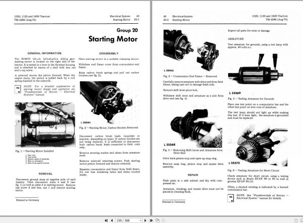John Deere Tractor 1020 1120 1630 Technical Manual TM4286 2