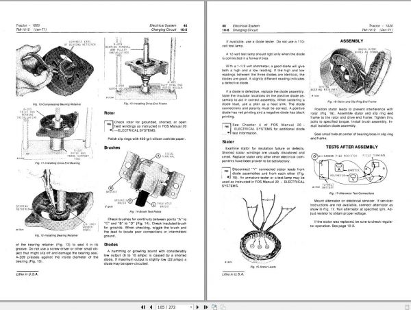 John Deere Tractor 1520 Technical Manual TM1012 2