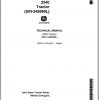 John Deere Tractor 2240 Technical Manual TM4301 1