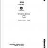 John Deere Tractor 2520 Technical Manual TM1004 1