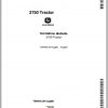John Deere Tractor 2750 Technical Manual TM4405 1