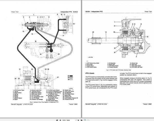 John Deere Tractor 2950 Technical Manual TM4407 2