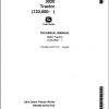 John Deere Tractor 3020 123000 Technical Manual TM1005 1